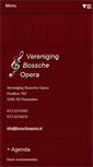 Mobile Screenshot of bosscheopera.nl